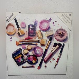 Design District Luxury Makeup Set with Brushes and Palette canvas art